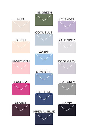 Flat Stationery Set (25 Sets)