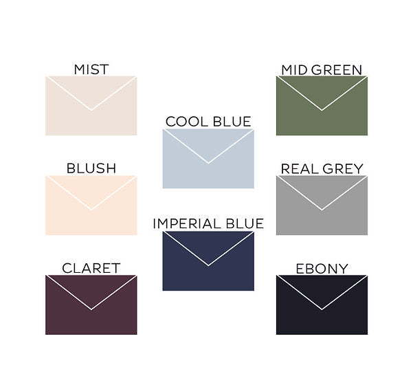 Folded Stationery Set (25 Sets)