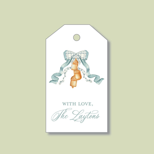 Bells Christmas Gift Tags