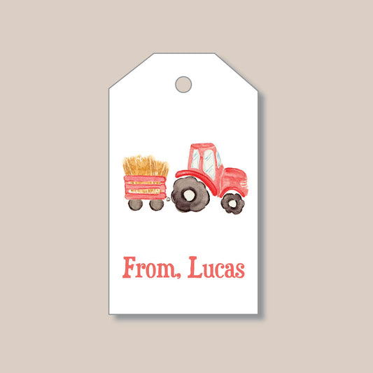 Tractor Gift Tags