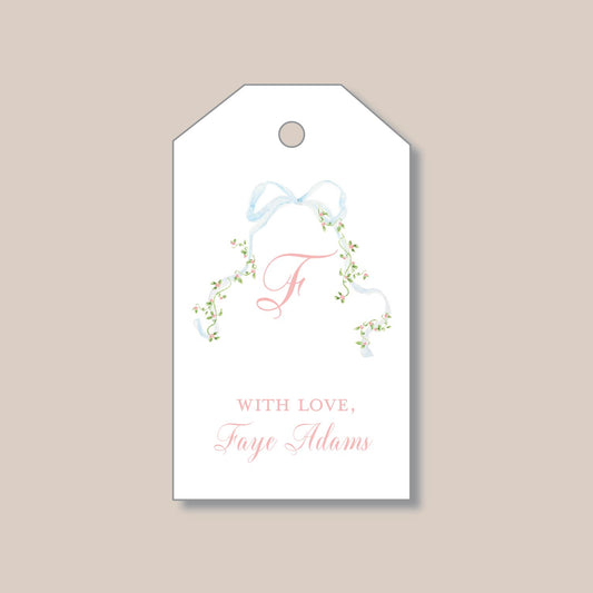 Bow Garland Gift Tags