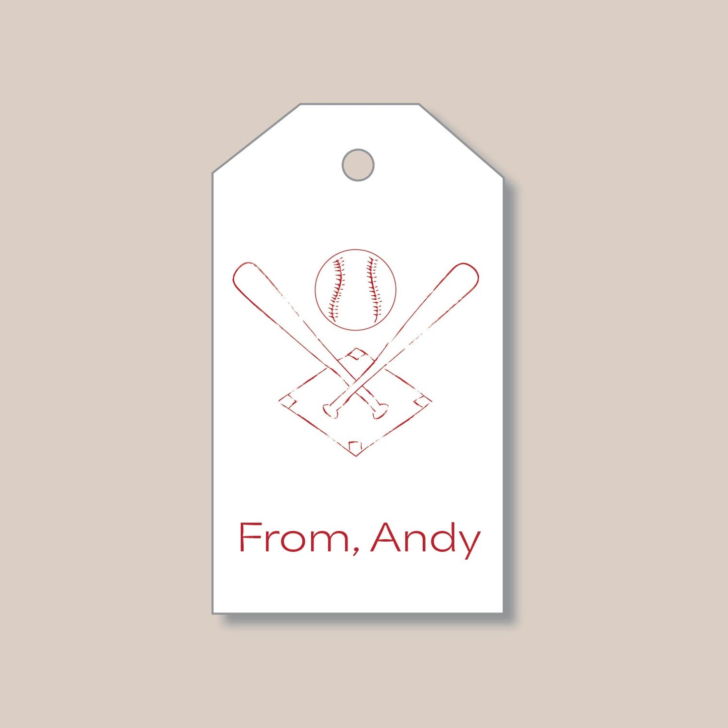 Baseball Gift Tags