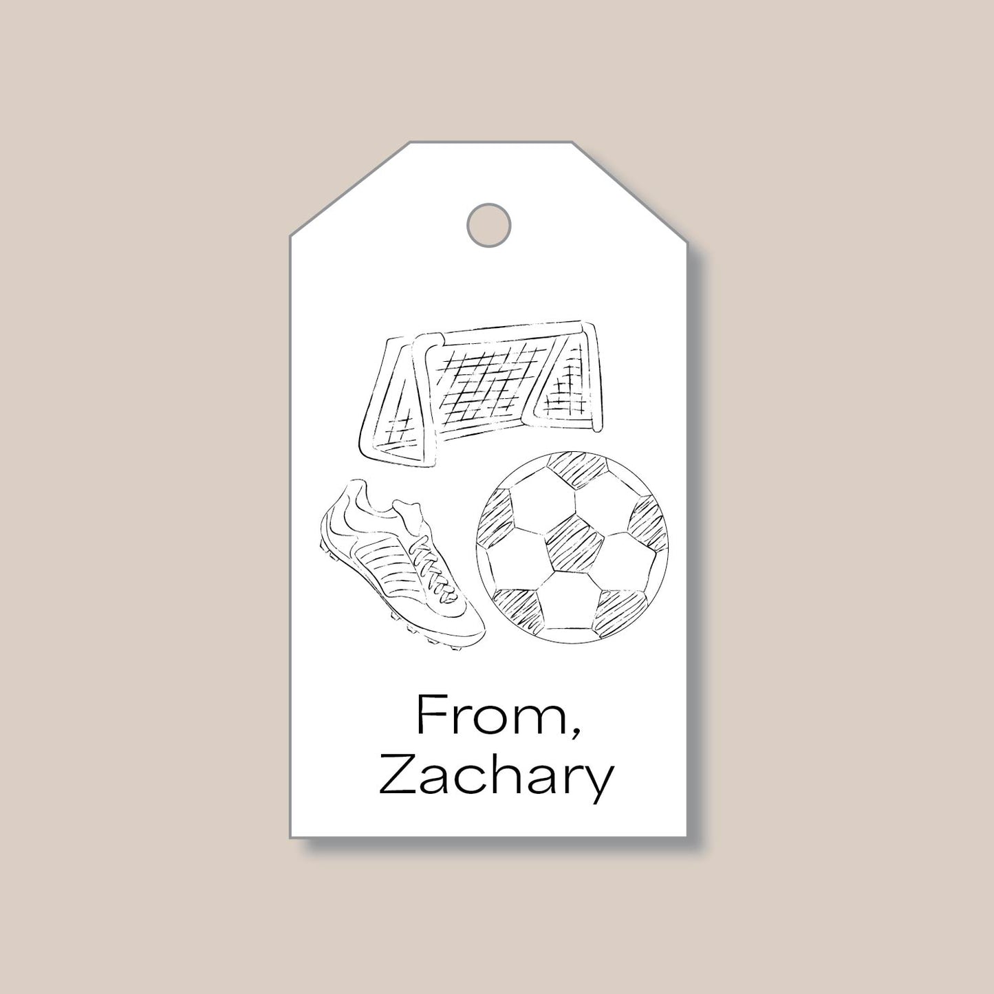 Soccer Gift Tags