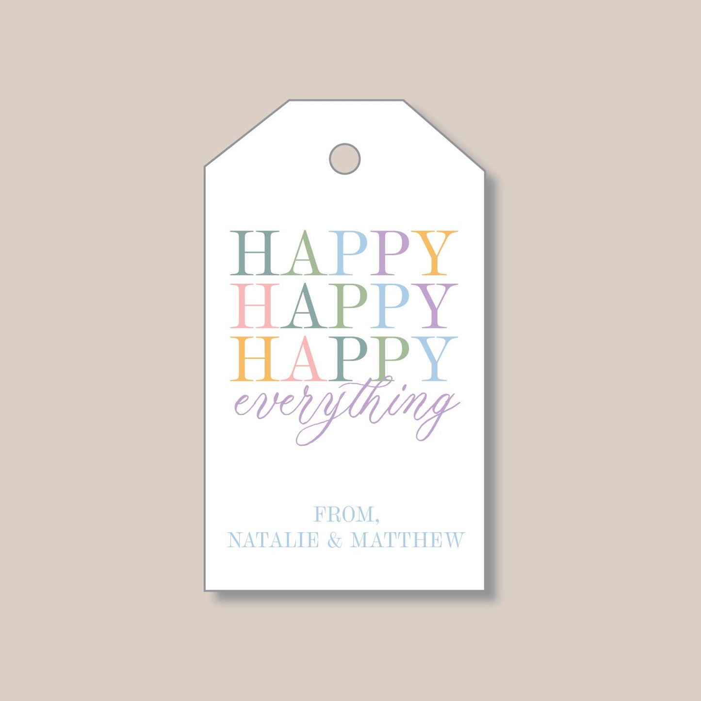 Happy Everything Gift Tags