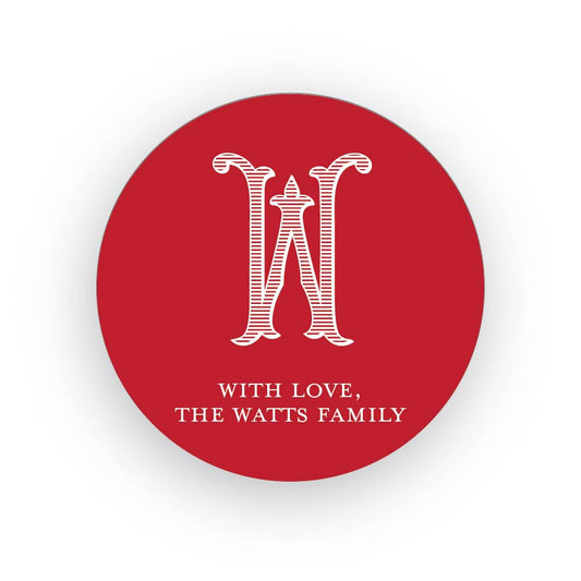 Classic Letter Gift Stickers