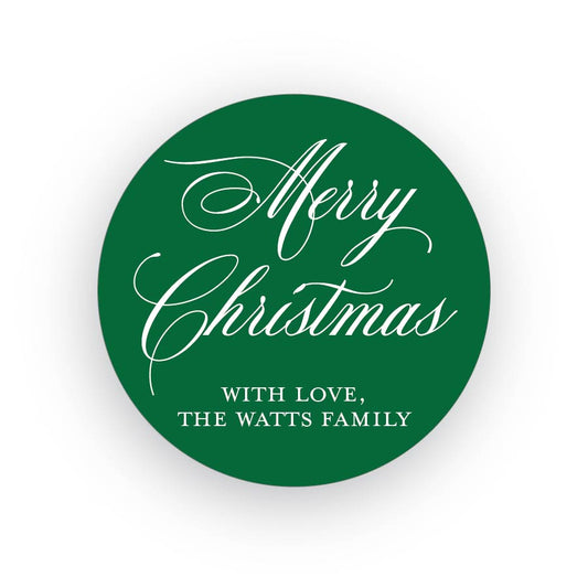 Classic Christmas Gift Stickers