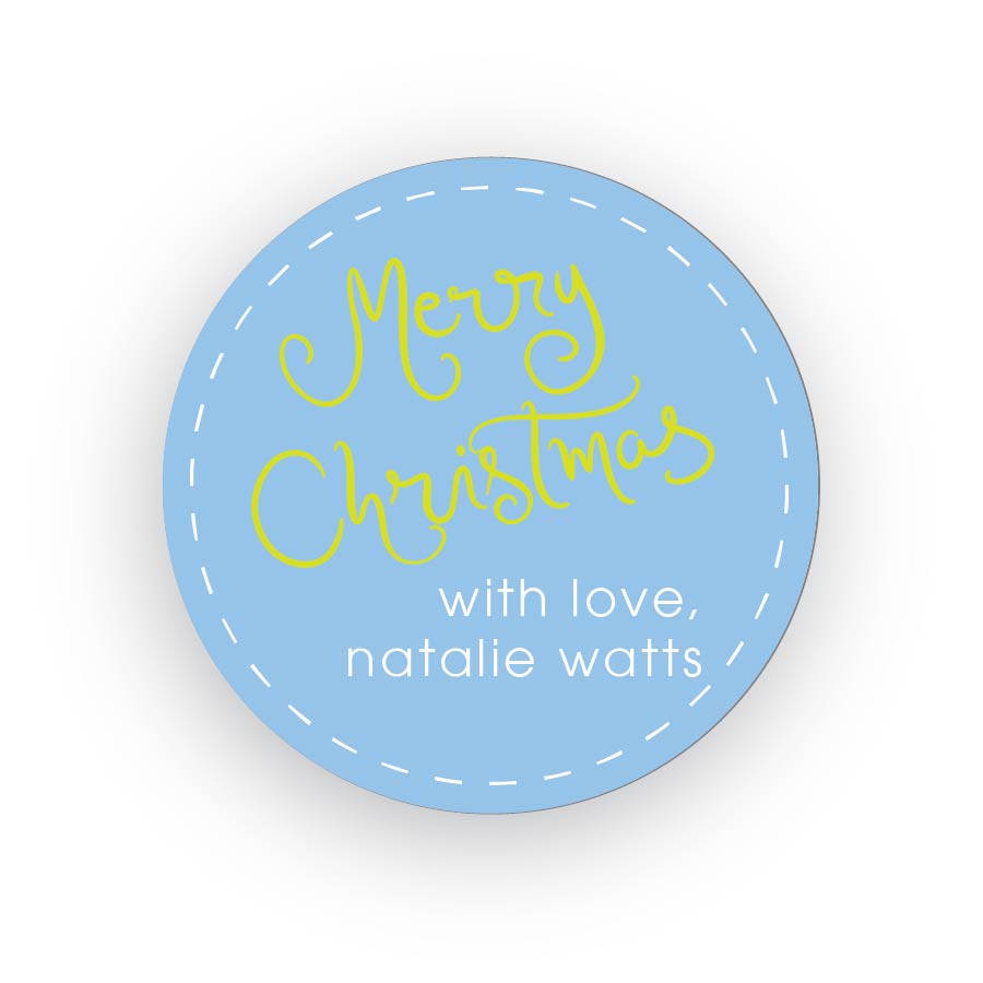 Bright and Bold Gift Stickers