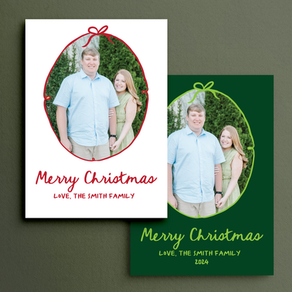 Christmas Frame Christmas Card