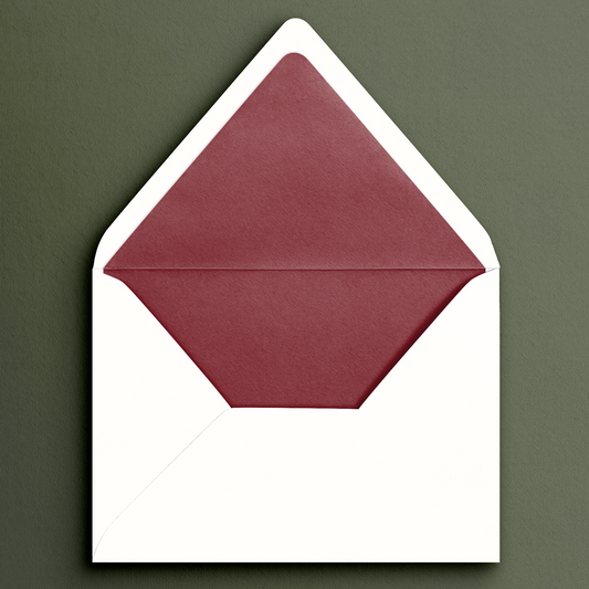 Solid Color Envelope Liner