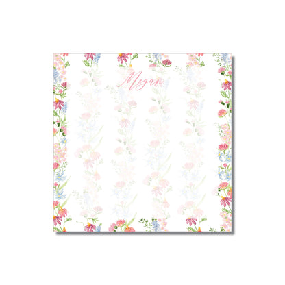 Megan Floral Notepad