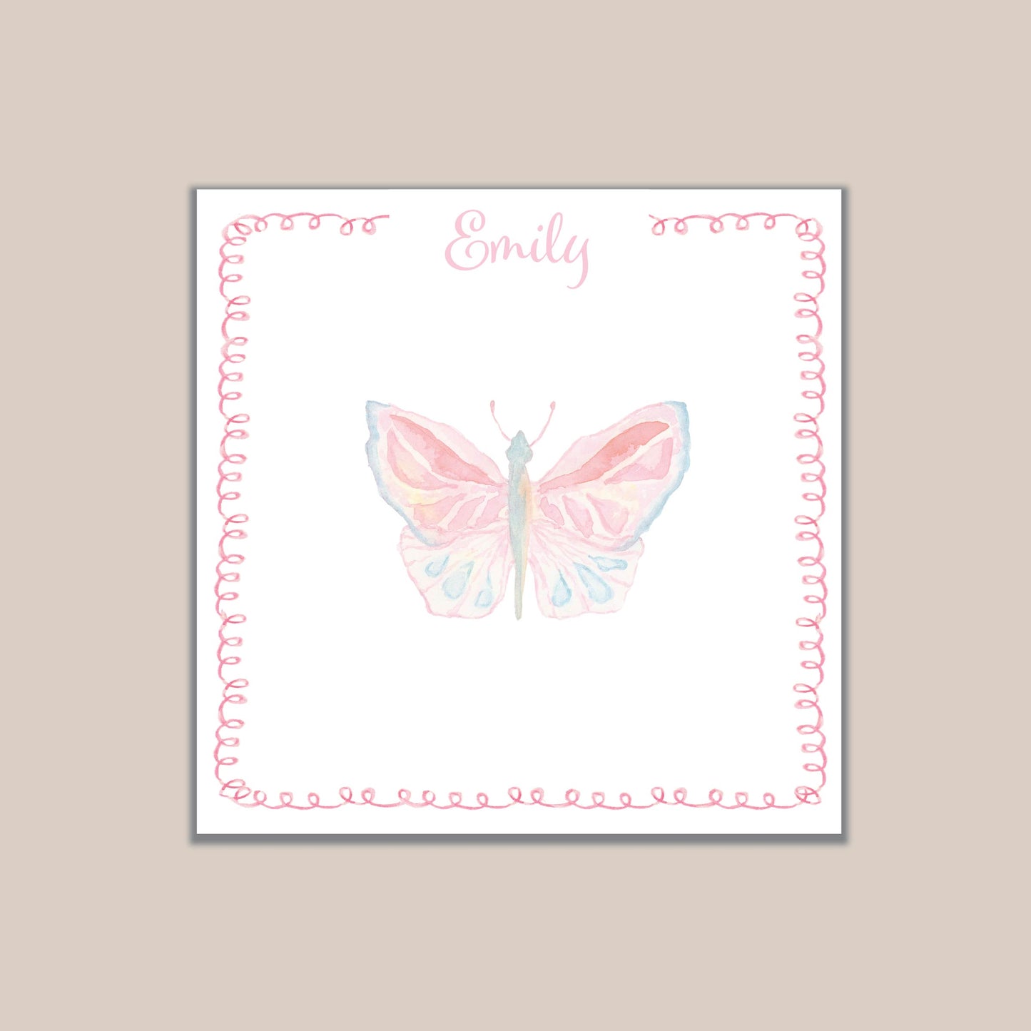 Butterfly Notepad