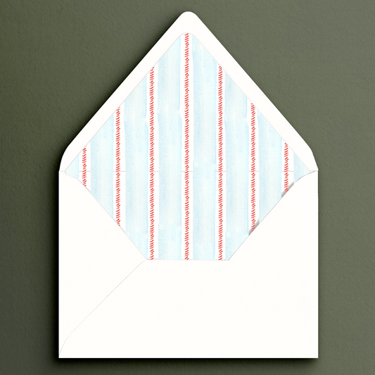 Rodeo Santa Envelope Liner