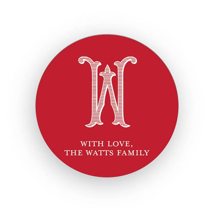 Classic Letter Gift Stickers