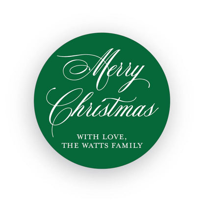 Classic Christmas Gift Stickers