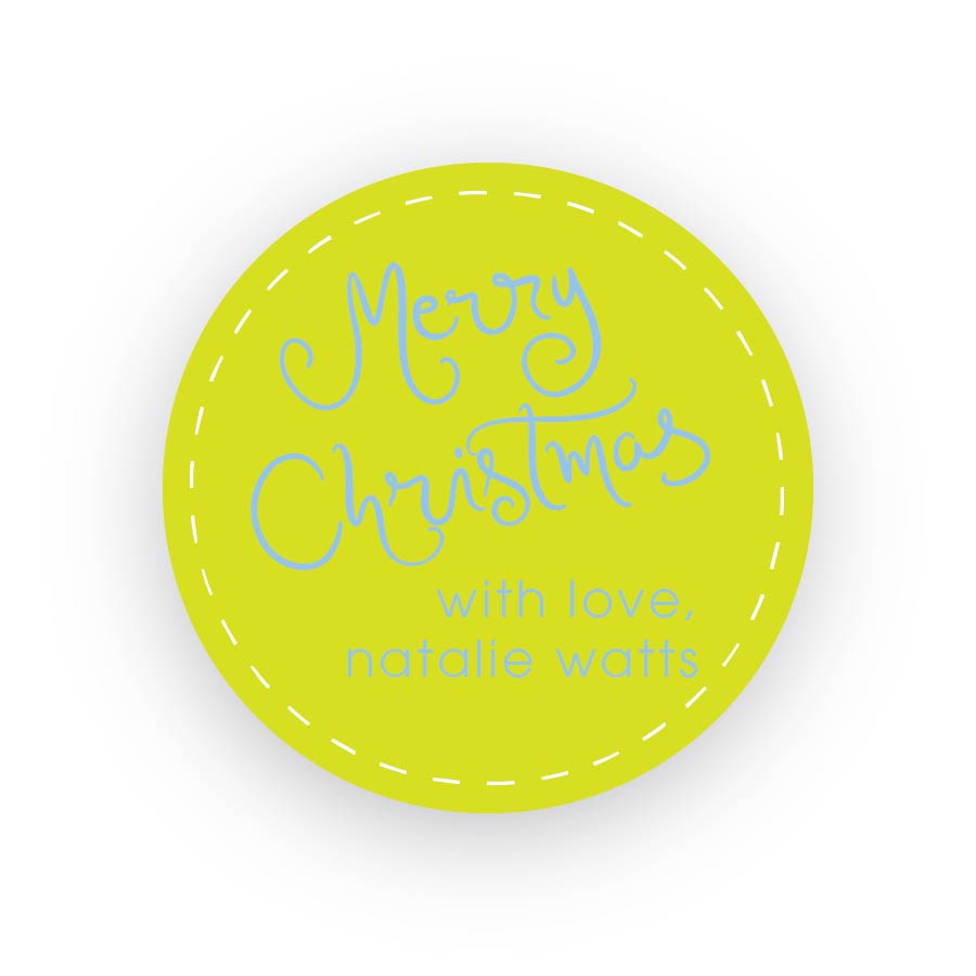 Bright and Bold Gift Stickers